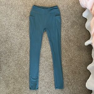Gymshark High Waist Blue Leggings Small